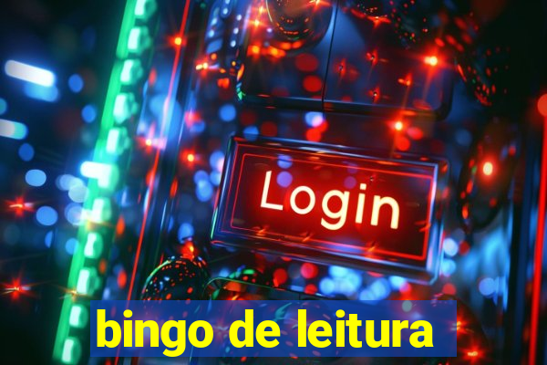 bingo de leitura